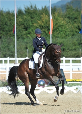 Isabell Werth (GER) and Der Stern OLD collect their third win in their third start © Nini Schäbel