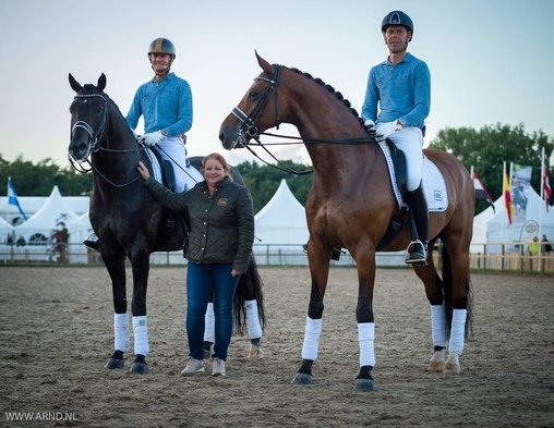 The Team from GHPC Netherlands is looking for a new stable rider. © Arnd Bronkhorst