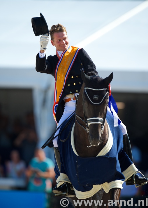 Dutch Champions! GLOCK Rider Edward Gal und GLOCK’s Undercover verteidigten ihren Meistertitel in der schweren Tour von 2012 auch 2013! © Arnd Bronkhorst