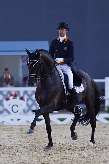 GLOCK rider Hans Peter Minderhoud and Whitney van’t Genthof © Nini Schäbel