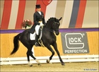 Caroline Kottas-Heldenberg (Vienna) and her mare Dark Rose © Nini Schäbel