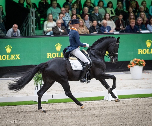 Traumpaar: GLOCK Rider Hans Peter Minderhoud und GLOCK's Dream Boy. © Arnd Bronkhorst Photography