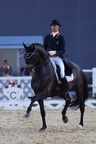 GLOCK rider Hans Peter Minderhoud and Whitney van't Genthof © Nini Schäbel