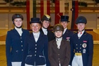 The overall winners of the 2012 Alpen-Adria Dressage Trophy 2012 © Nini Schäbel